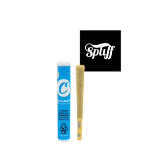 Cannabis joint and pre-roll at Spliff Nation Dispensary dispensary in Los Angeles, CA.