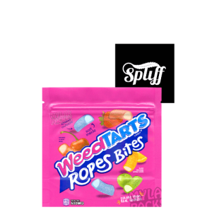 Cannabis-infused Weed Tarts Ropes Bites edible candies for relaxation.