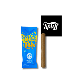 Cookies Blunt with Sweet Tea flavor at Dispensary, premium cannabis product.
