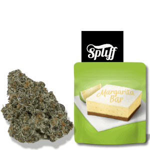 Margarita bar by lemonnade weed strain 3.5g premium cannabis flower by Cookies at Spliff Nation Dispensary in Los Angeles