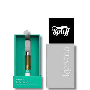 Kurvana ASCND Cactus Cooler full spectrum 1G cartridge sativa at Spliff Nation Dispensary Los Angeles