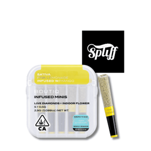 Boutiq Pink Lemonade x Mango live diamonds infused mini pre-roll 5-pack in Los Angeles