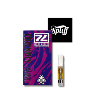 Friendly Farms x Seven Leaves 1g live resin cartridge in Los Angeles